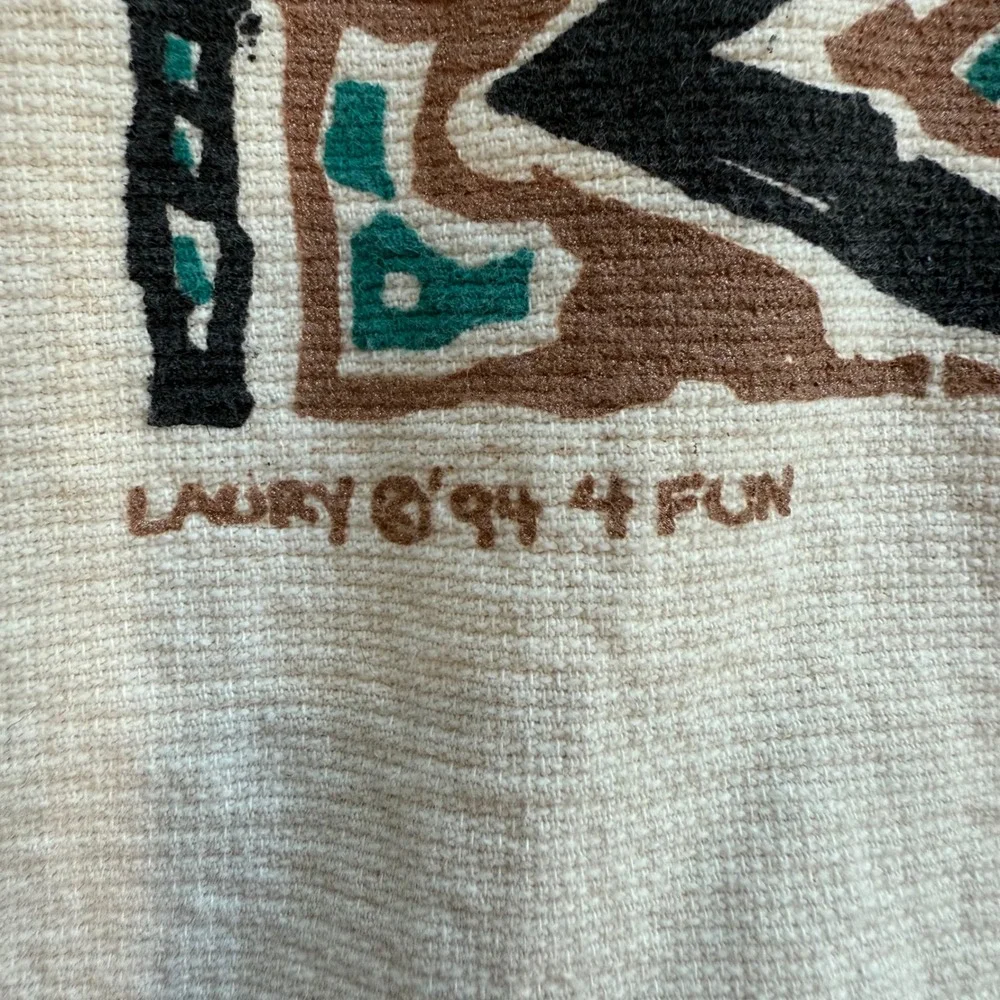 Vintage 90s‎ 4Fun Originals Golf Long Sleeve Polo Shirt State Line XL