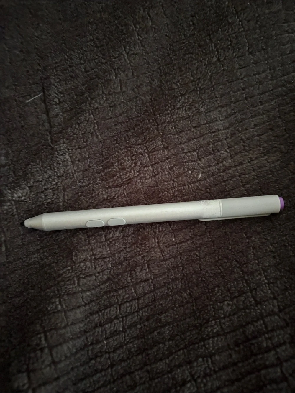 MS Surface Silver Stylus Pen with Purple eraser