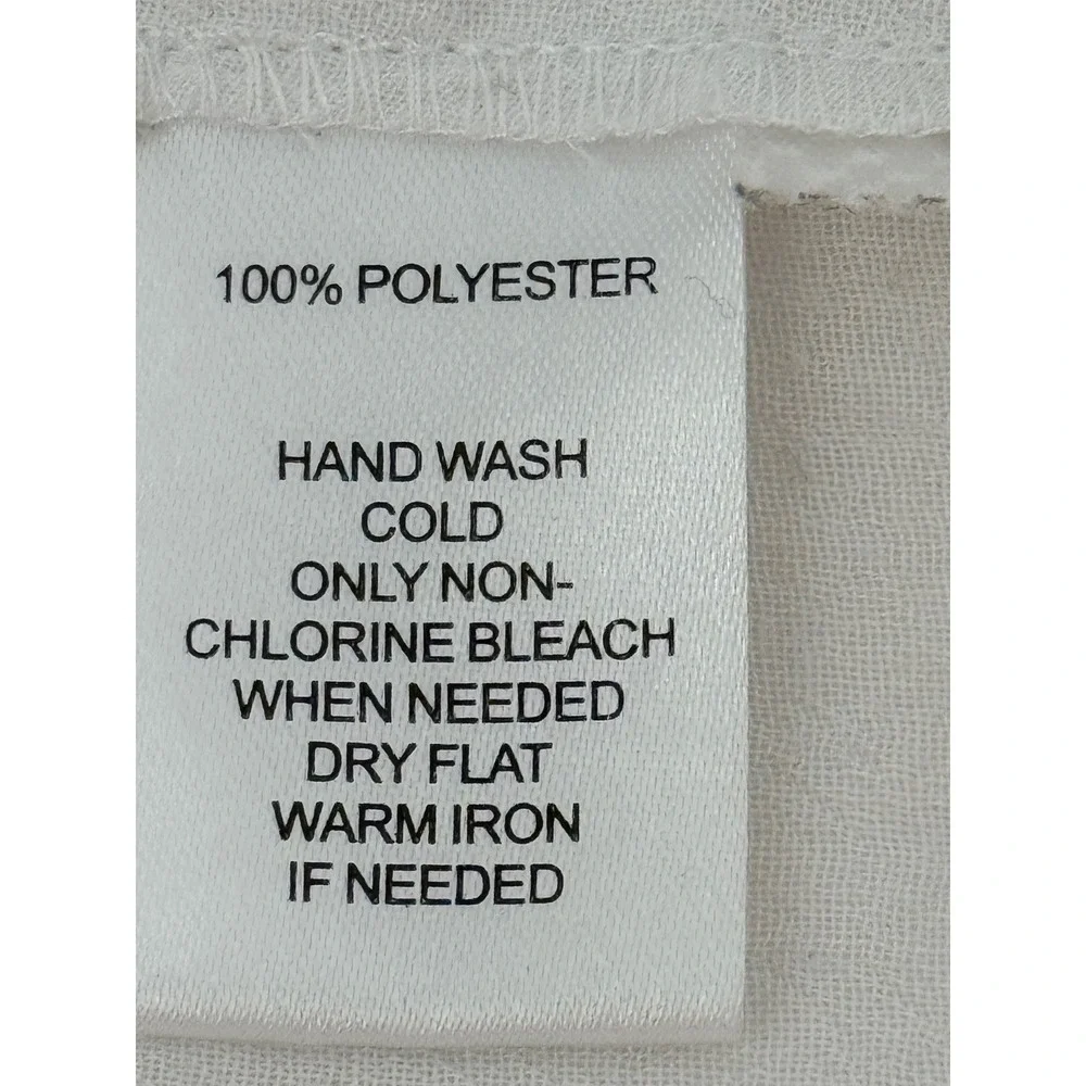 LOFT white gauze