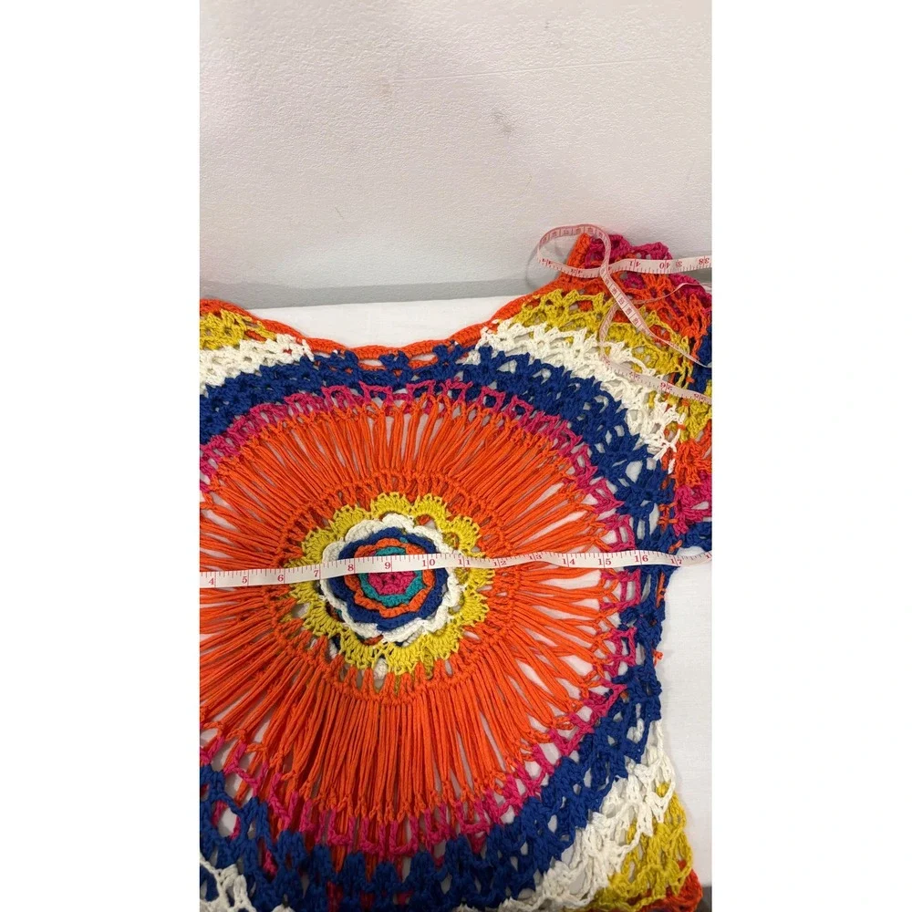 Handmade vibrant rainbow