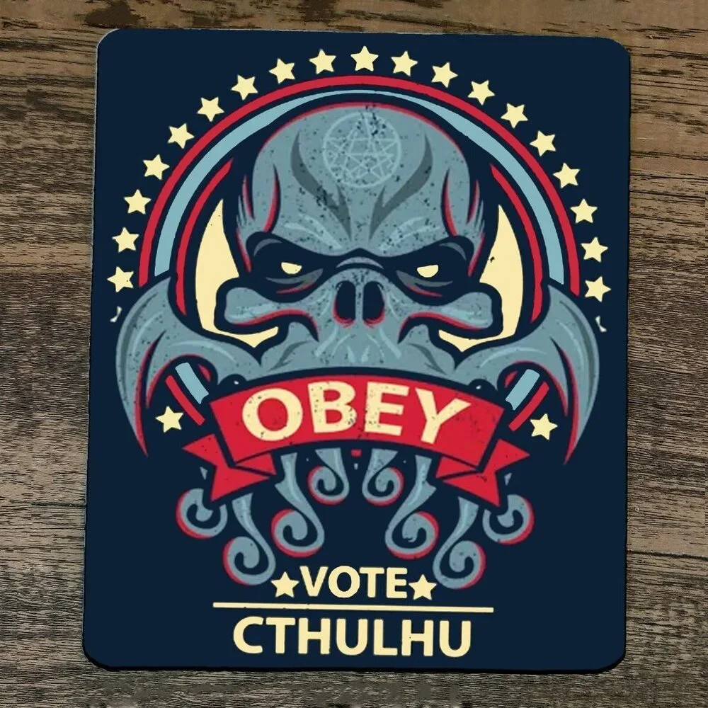 Mouse Pad‎ Obey Vote Cthulhu