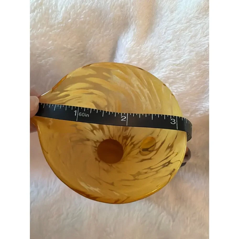 Unbranded vintage amber