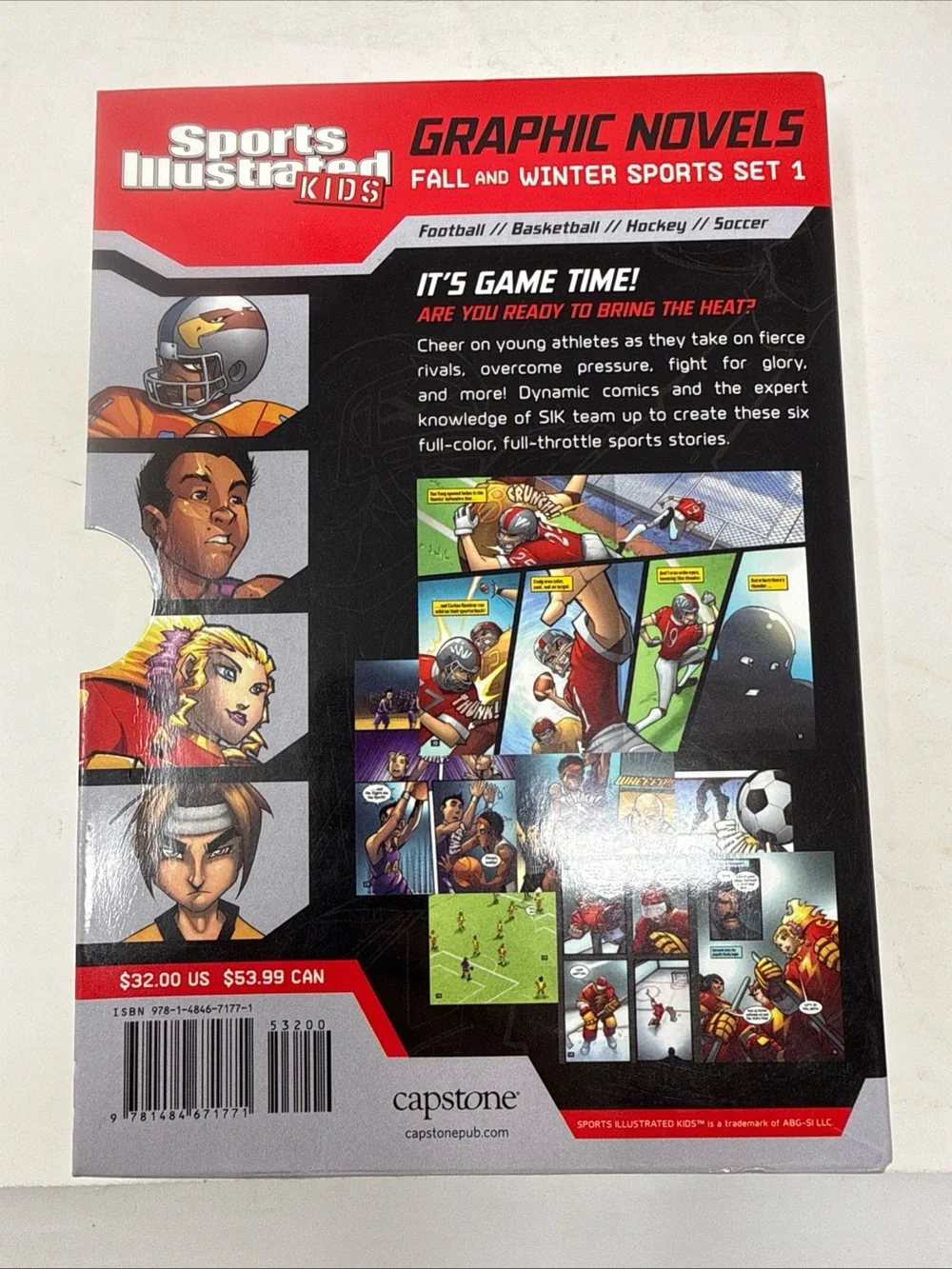 Sport’s Illustrated graphic novels