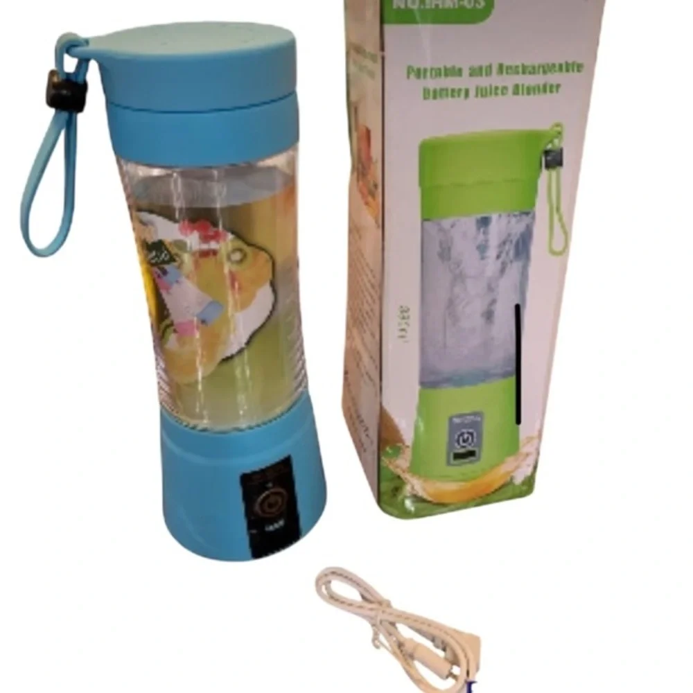 Portable Blue Juice Blender