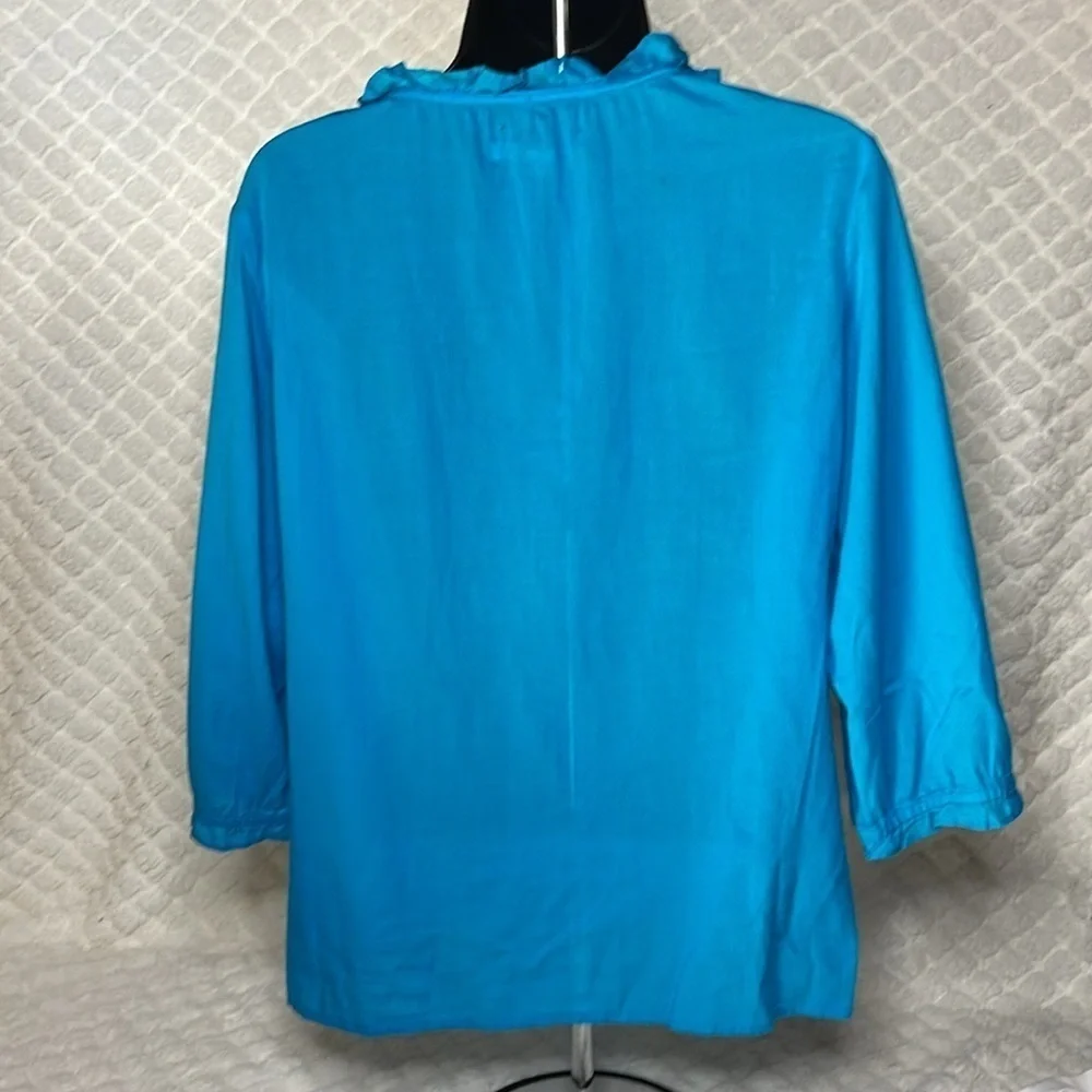 Old Navy puff women turquoise
