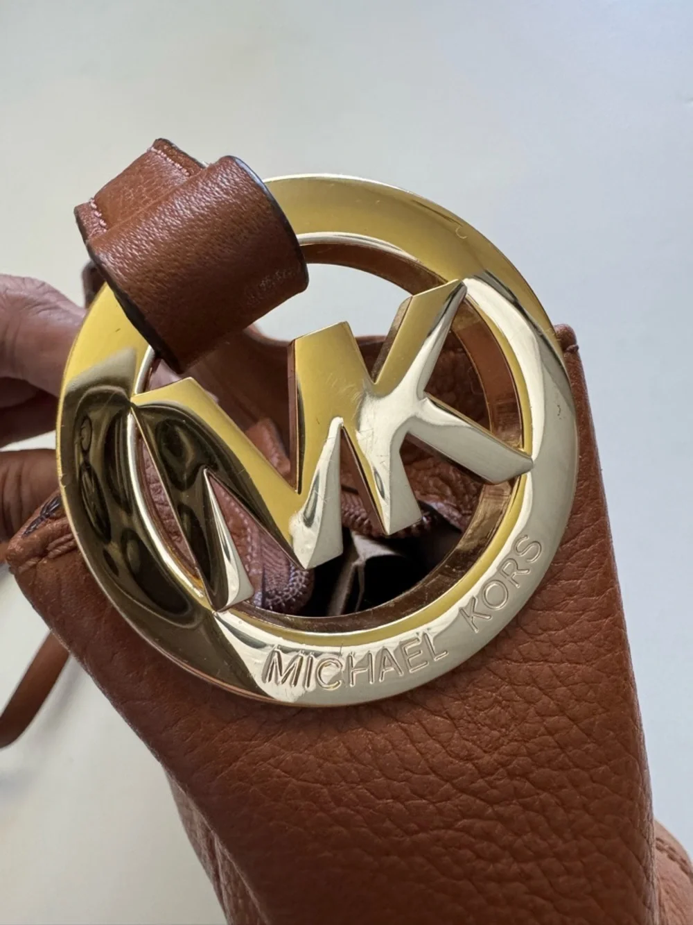 Michael Kors 9”h genuine warm