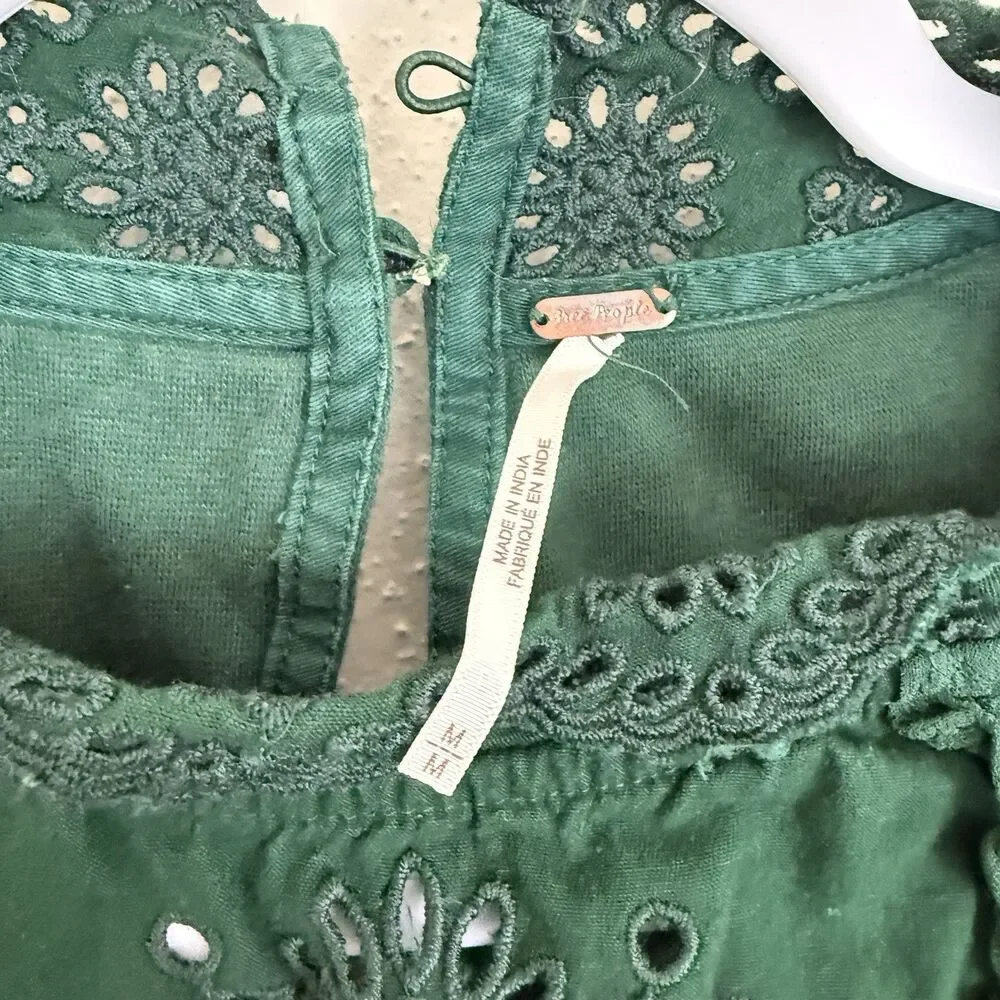 Free People embroidered sz free