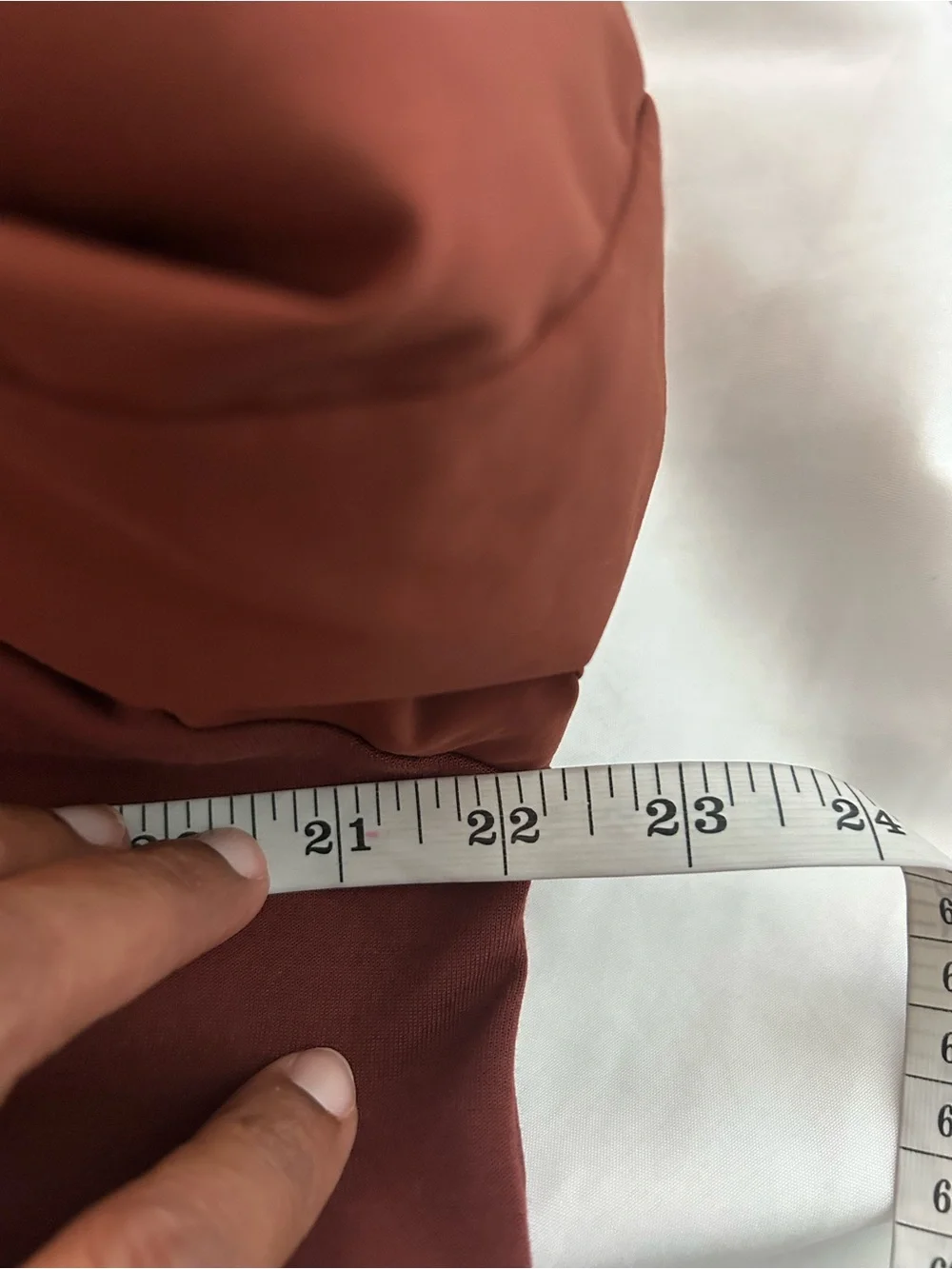 Athleta | Harlow hybrid puff sleeve shirt in ancient mahogany