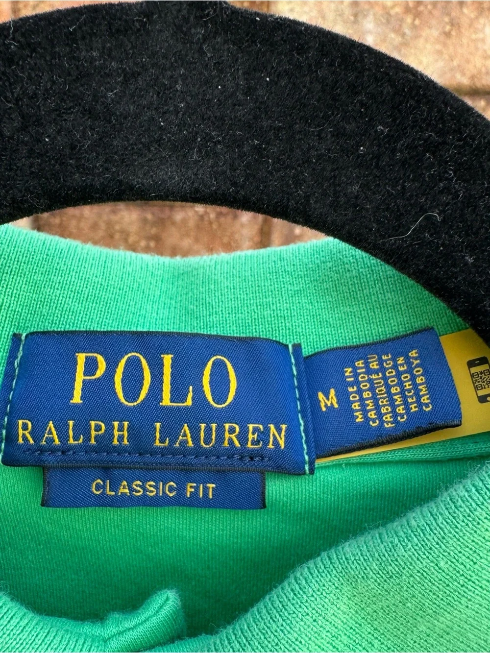 Ralph Lauren Green Polo Shirt with Embroidered Logo