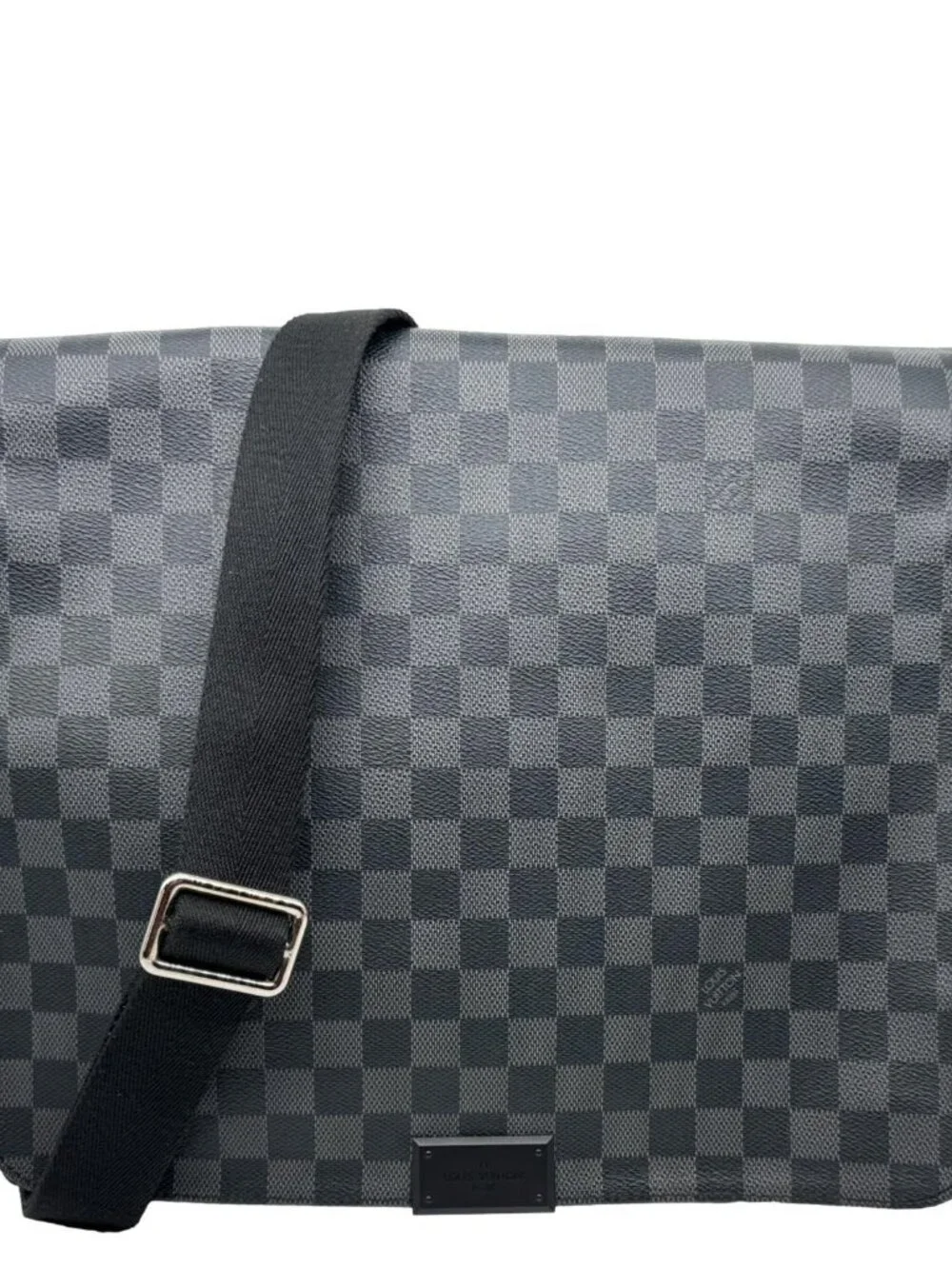Louis Vuitton  District MM Monogram Eclipse Messenger Bag Black