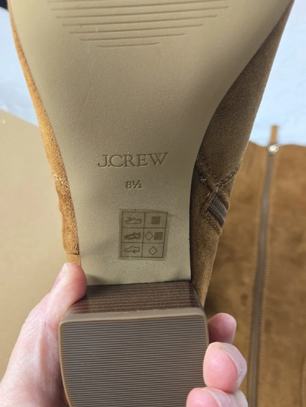J. Crew tall knee