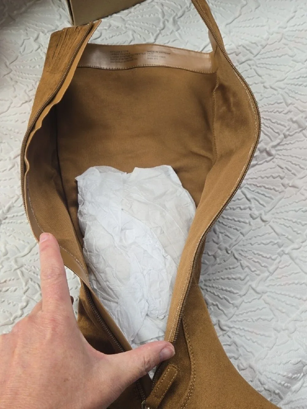 J. Crew tall knee