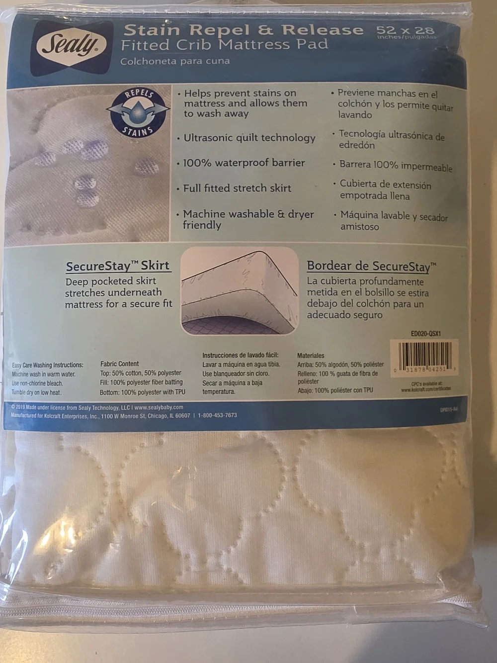 Sealy stain repel