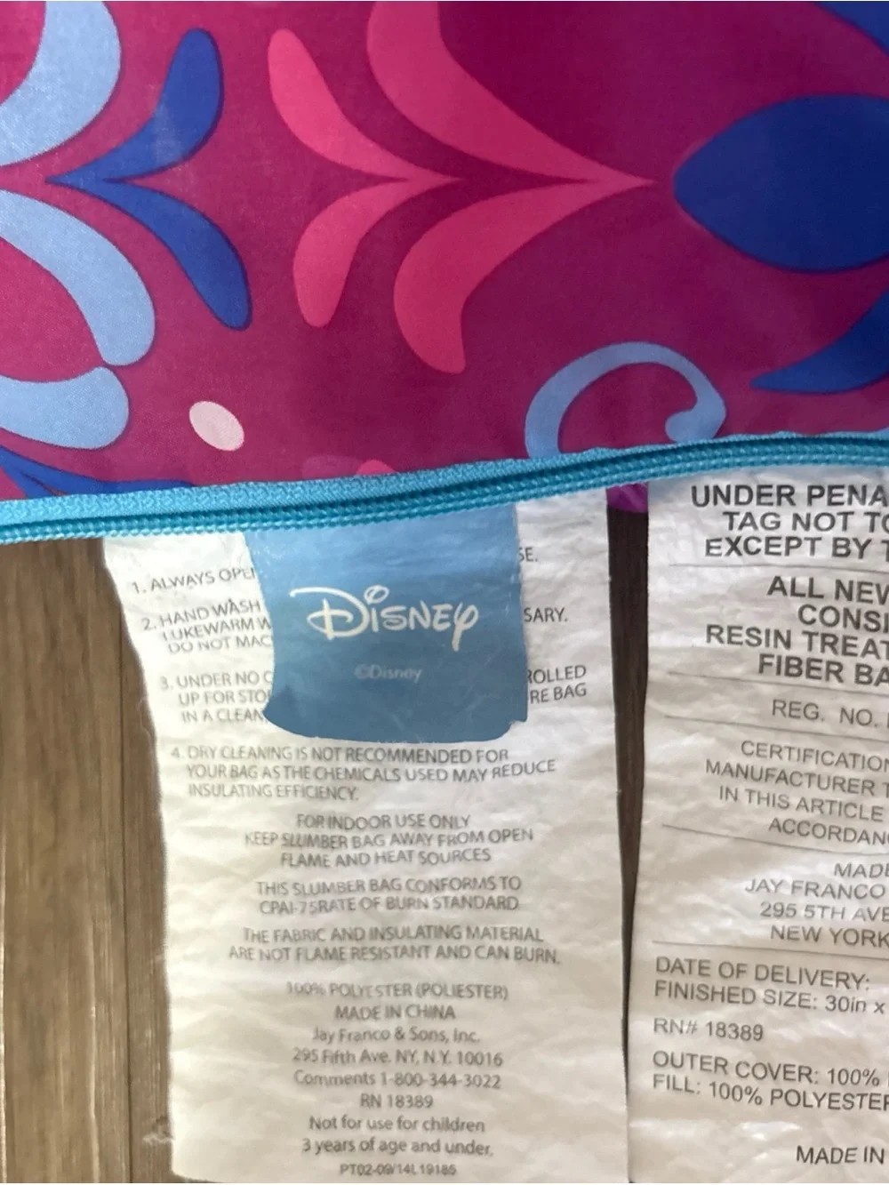 Disney frozen sleeping