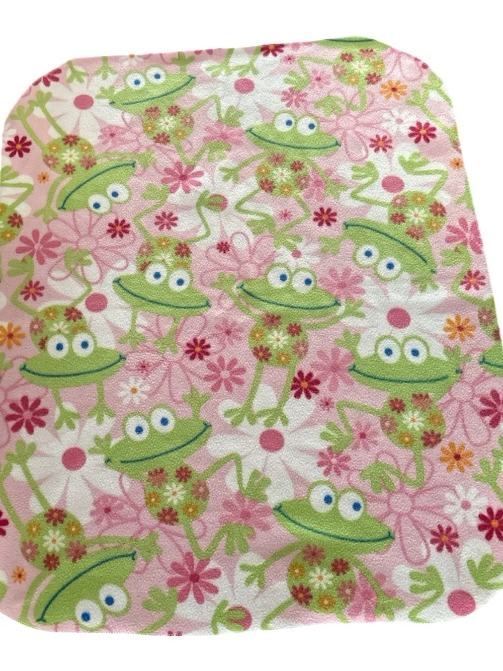 Vintage frog blanket