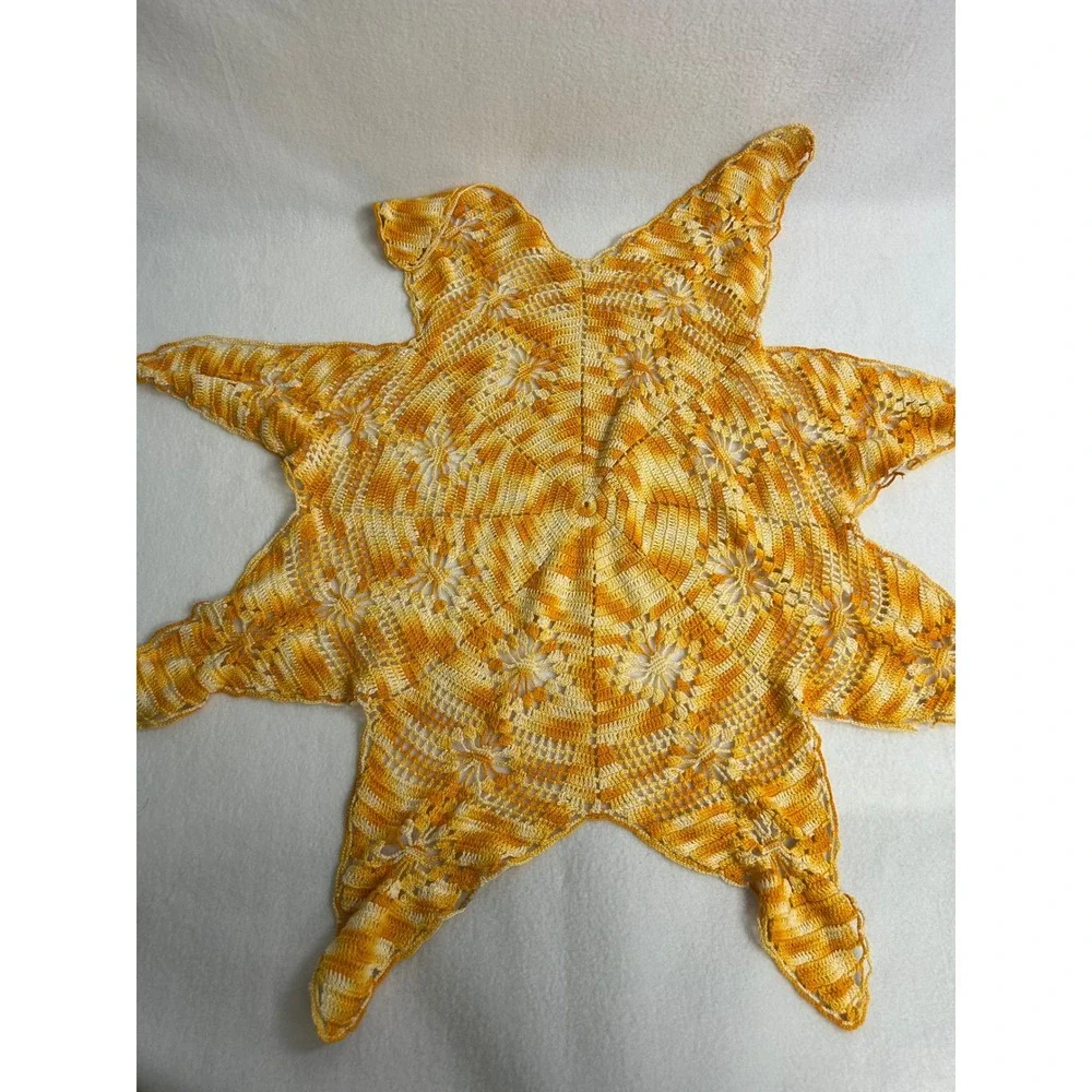 Handmade crochet star