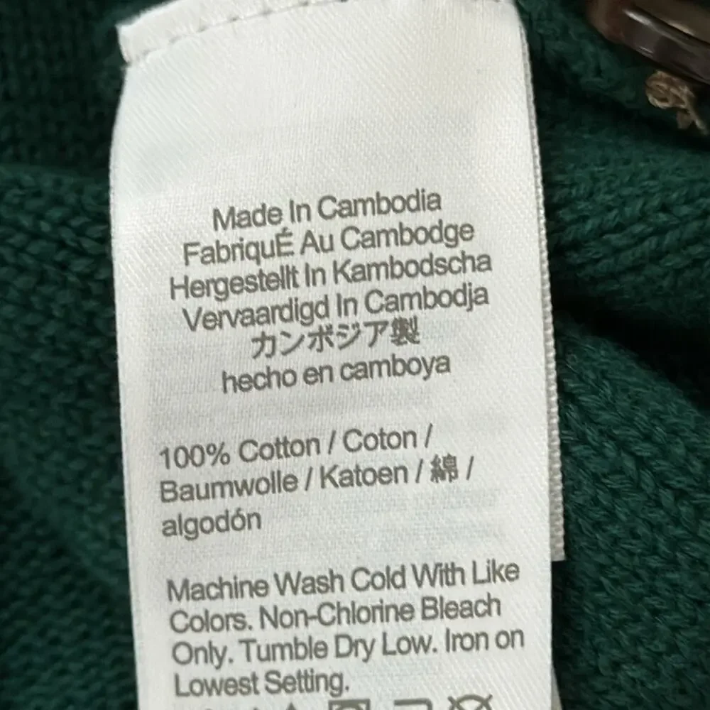 J. Crew men green