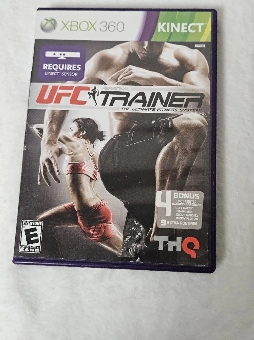 Microsoft Xbox Game: Gears of War UFC Trainer Video Games Kinect