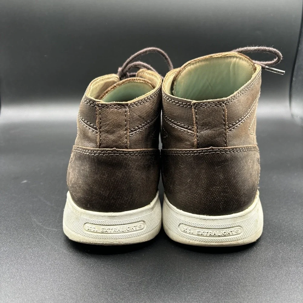 Red Wing Shoes Cross Lite 6719 Men's 10 D Chukka Boot Brown Safety Aluminum Toe