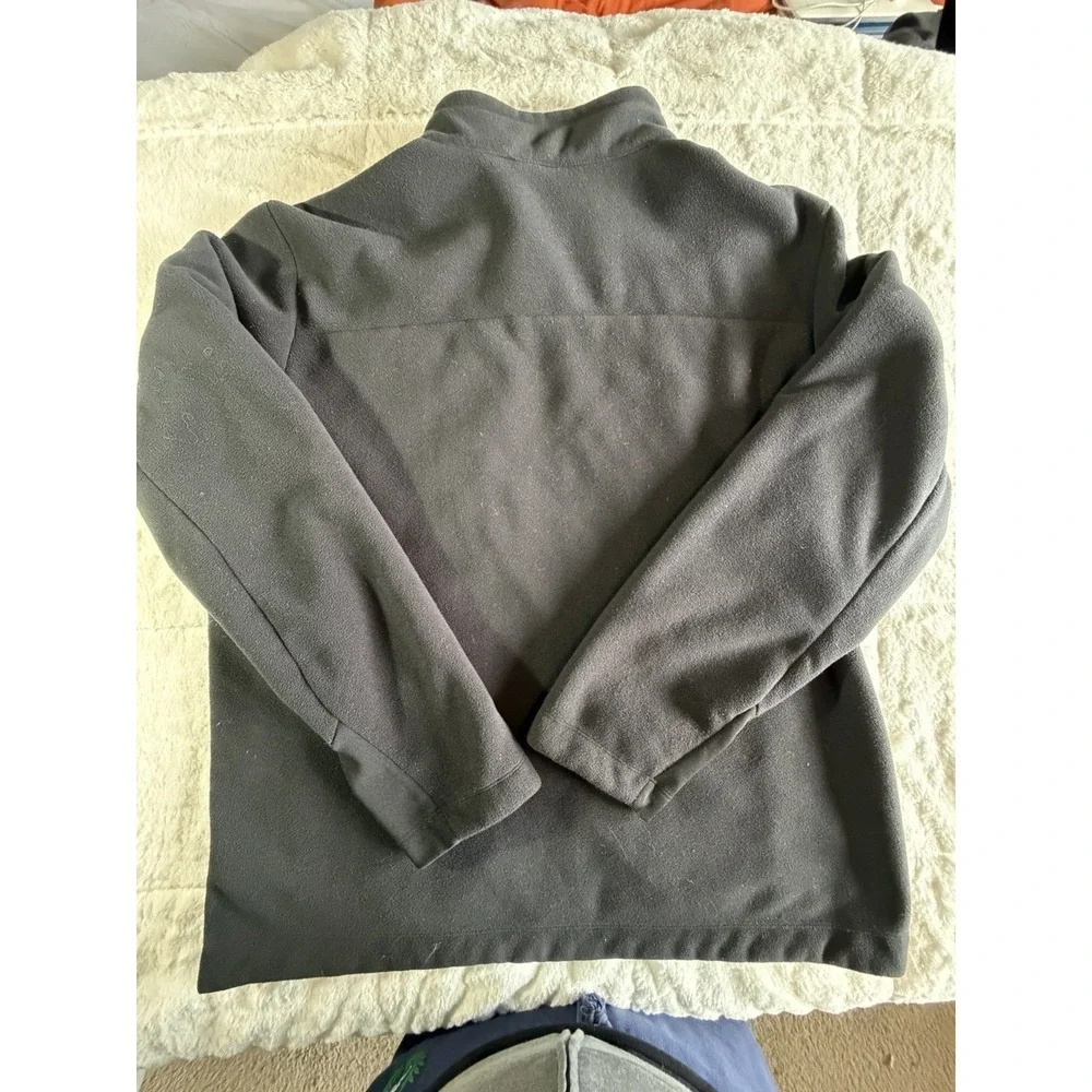 The‎ North Face Full-Zip Lightweight Fleece Jacket Black Men's Size XLarge
