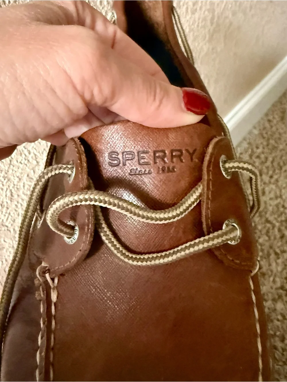 Sperry authentic boat