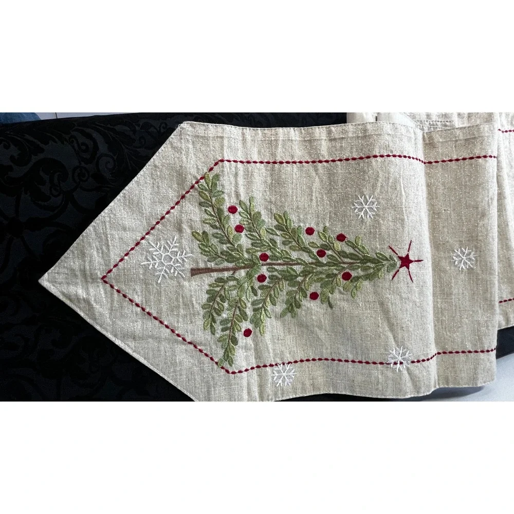 N/A embroidered christmas