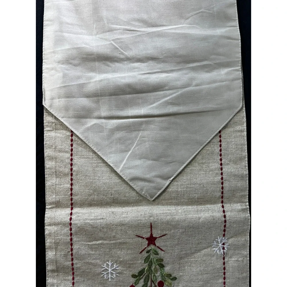 N/A embroidered christmas