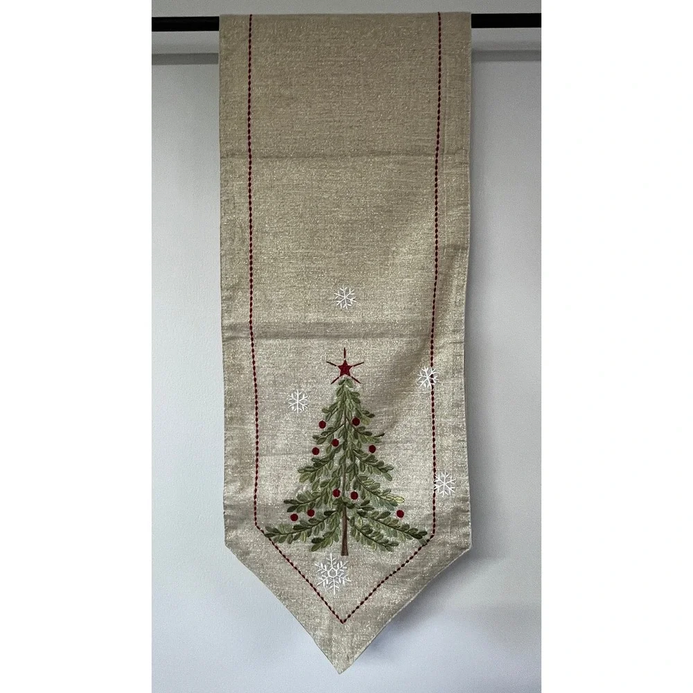 N/A embroidered christmas