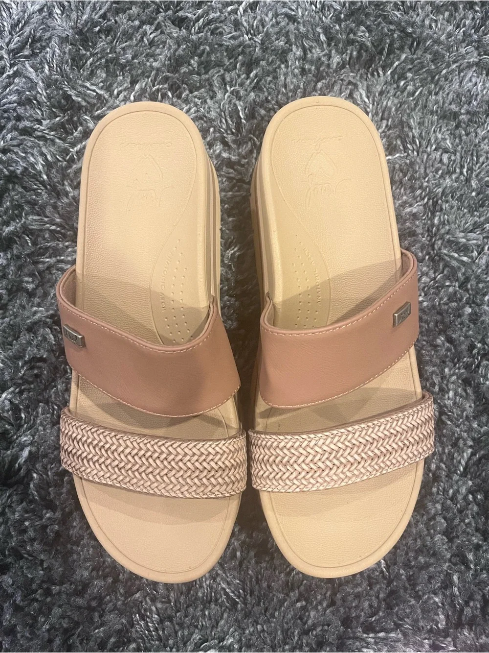 🌼NEW BANDED HORIZON REEF 2.5IN SLIDE SANDAL SIZE 9🌼