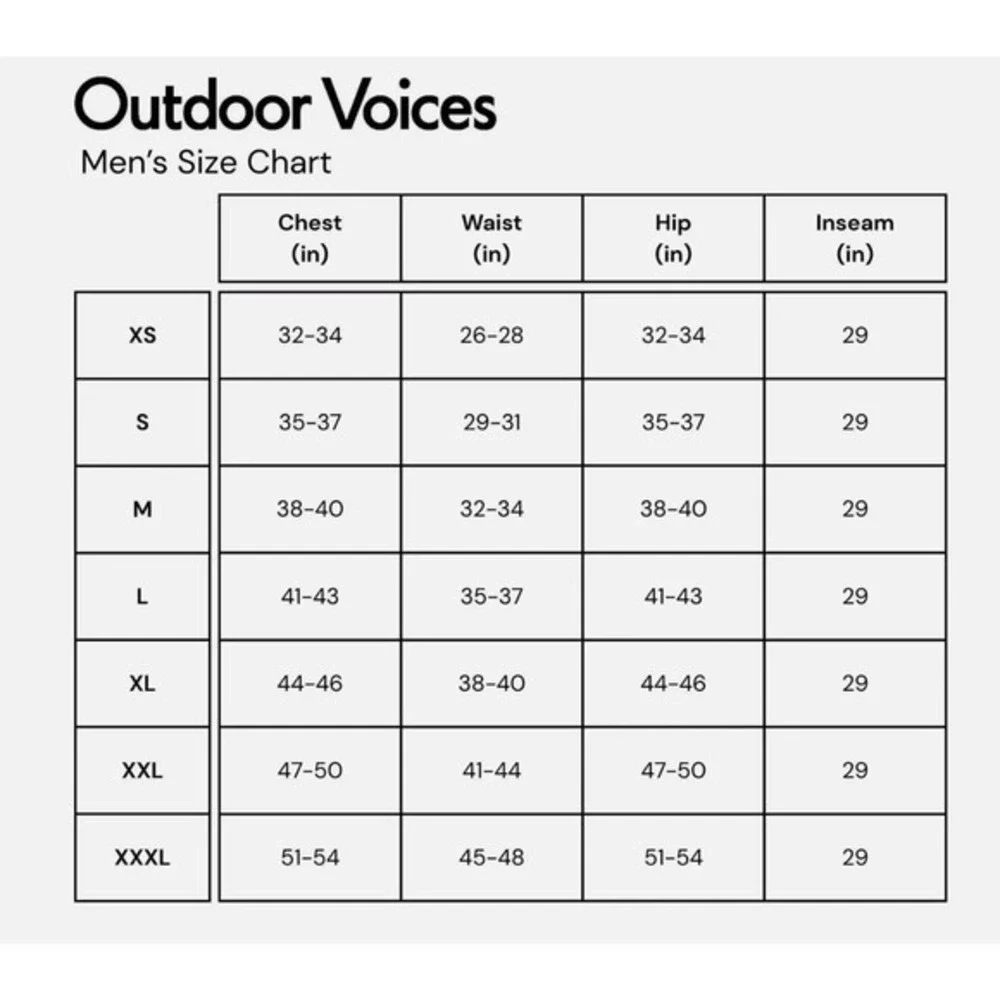 Outdoor Voices ensure media