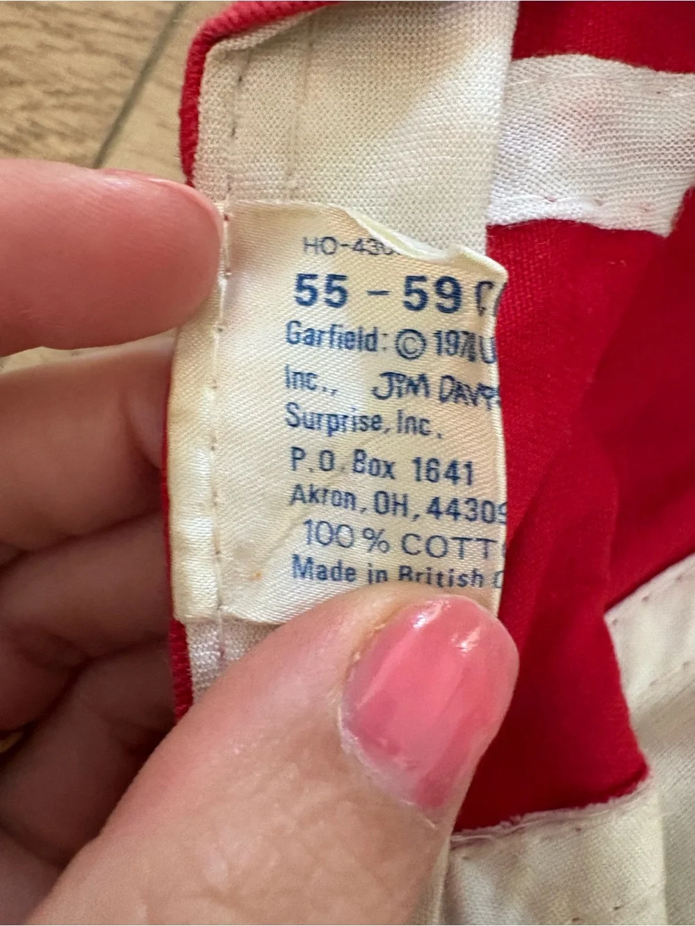 Garfield vintage baseball
