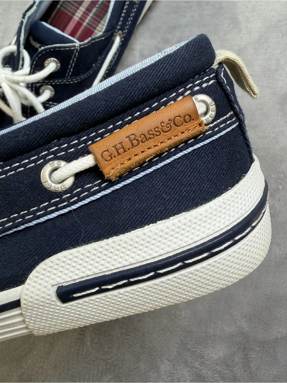 G.H. Bass & Co. classic navy