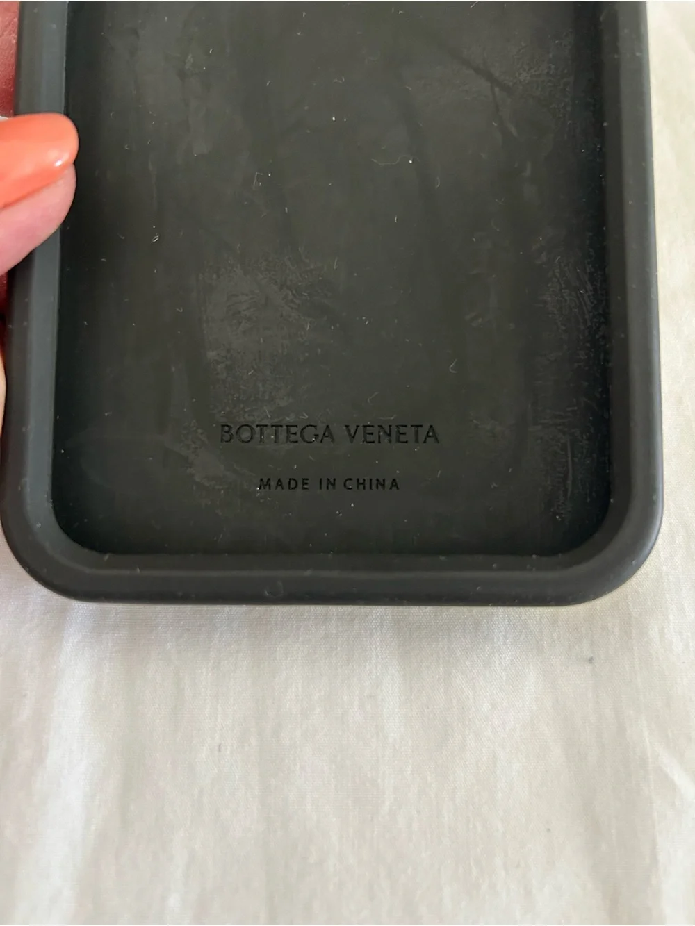Bottega Veneta Yellow Silicone iPhone Case