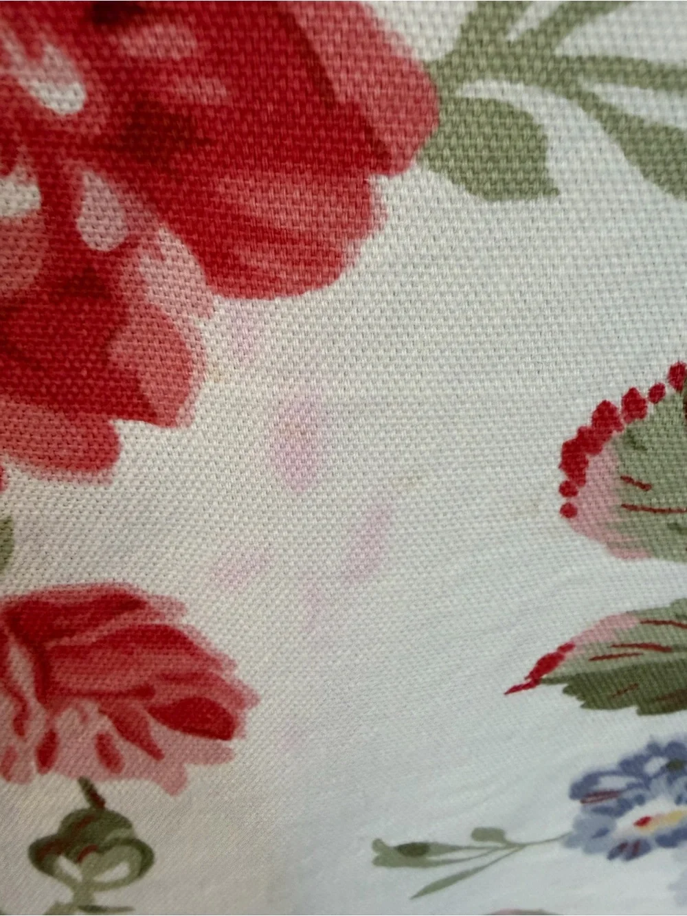 Ralph Lauren Danielle Floral Shabby Cottagecore Cotton Tablecloth 95”x61”