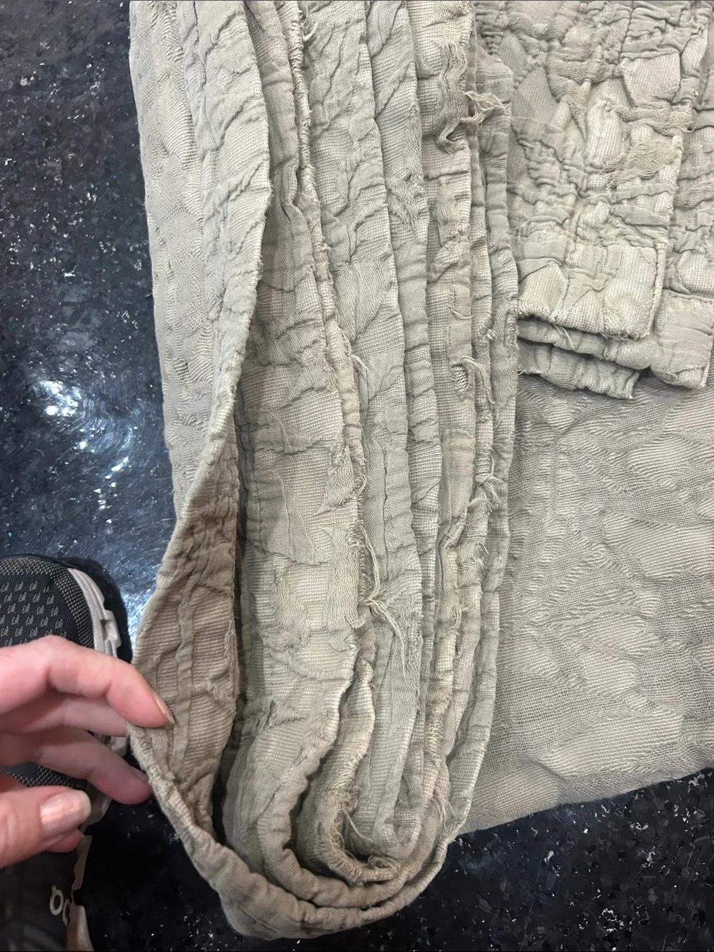Restoration Hardware light gray
