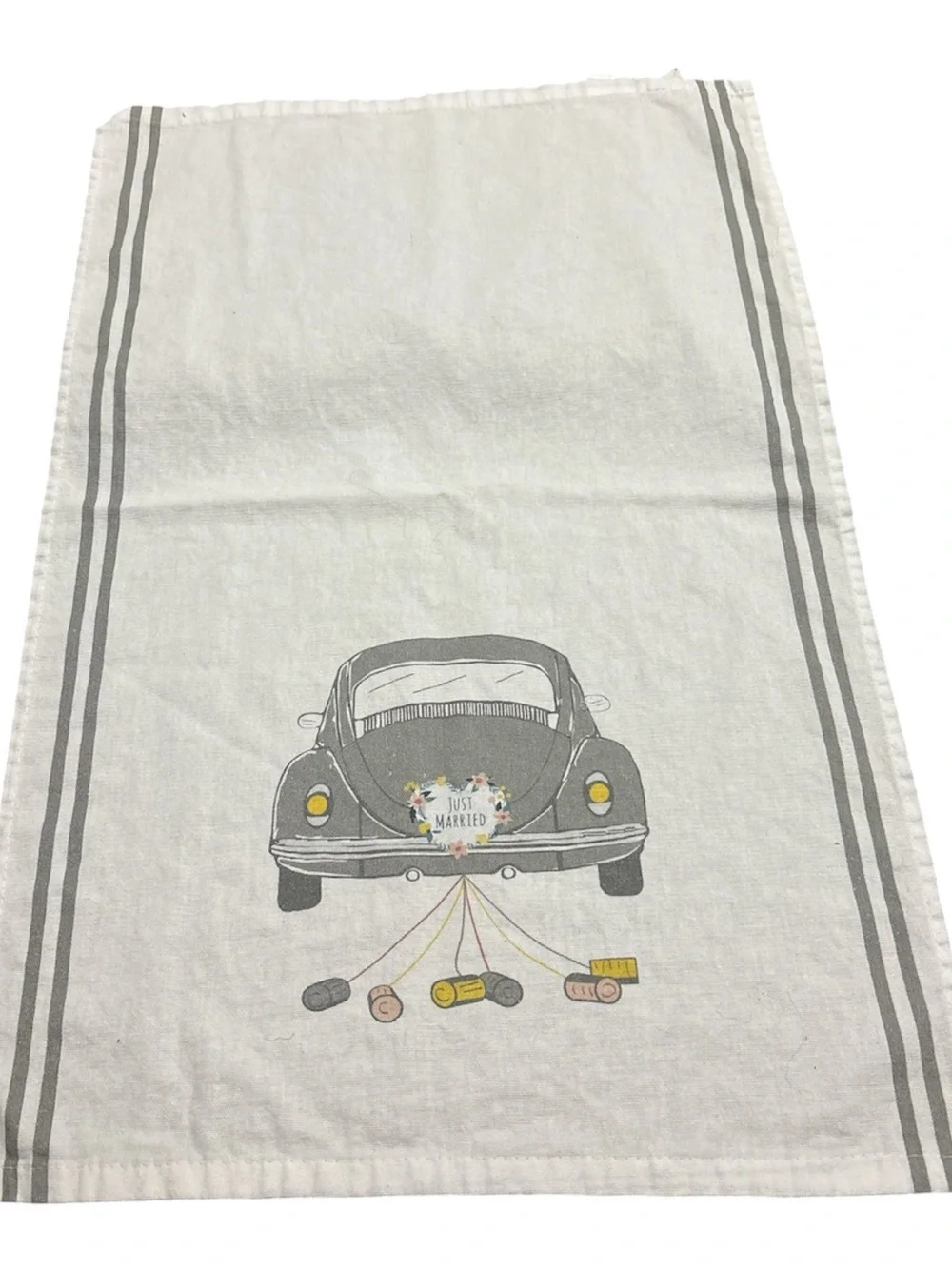 Vintage illustrated car