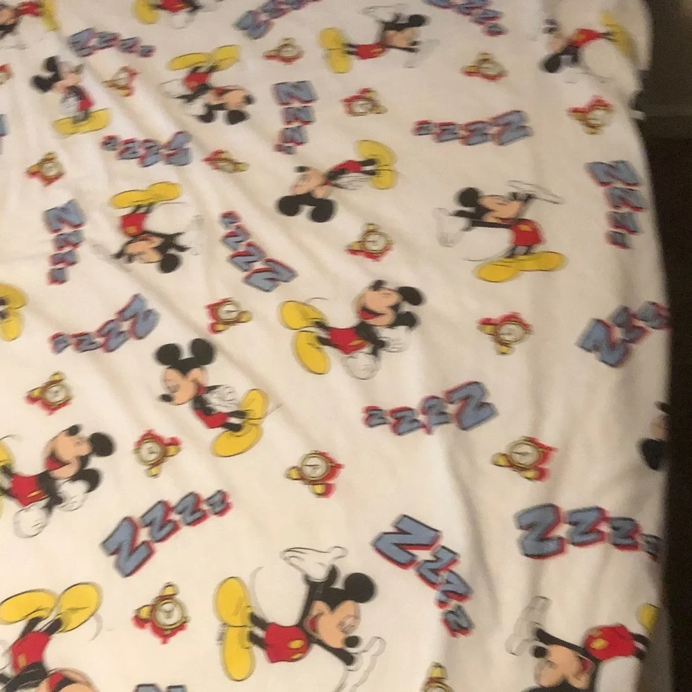 Disney white sheet