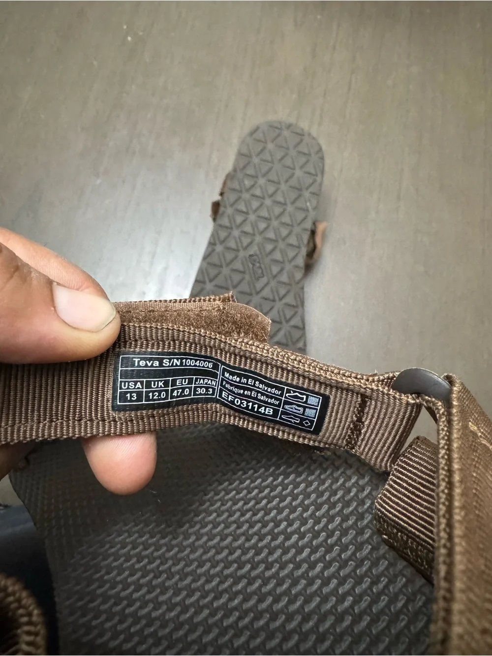 Teva durable sandals