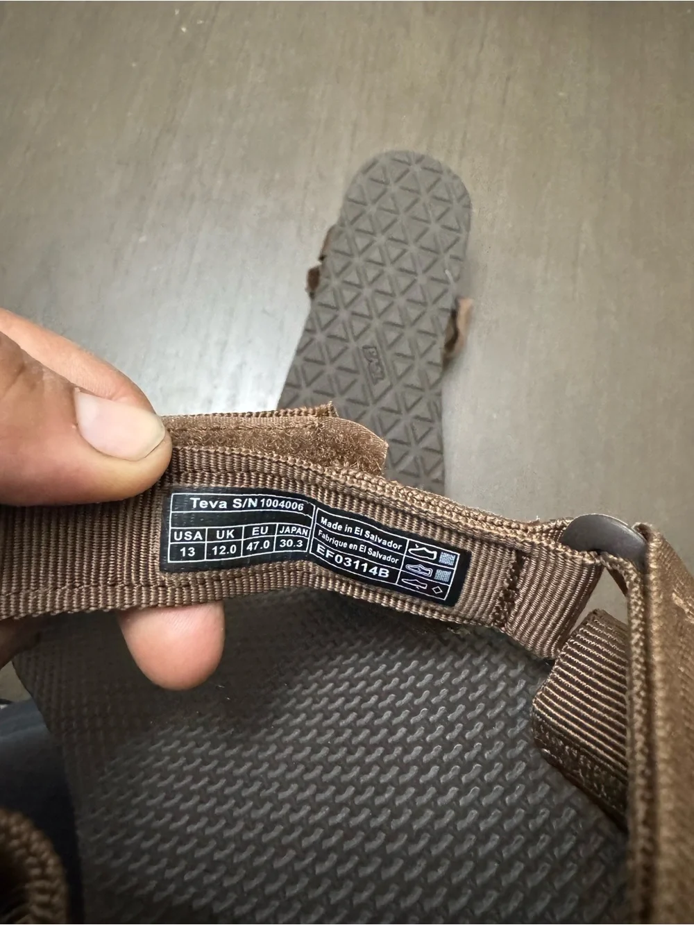 Teva durable sandals