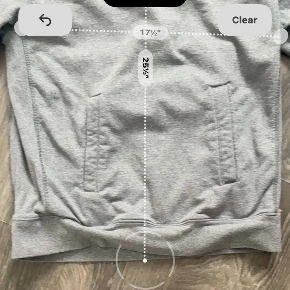 The North Face see measurements