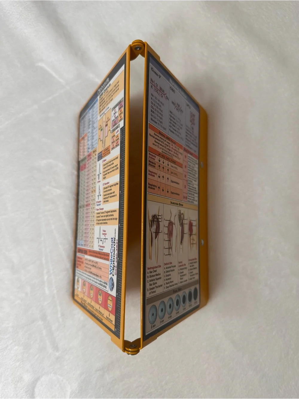 White Coat Clipboards bright yellow