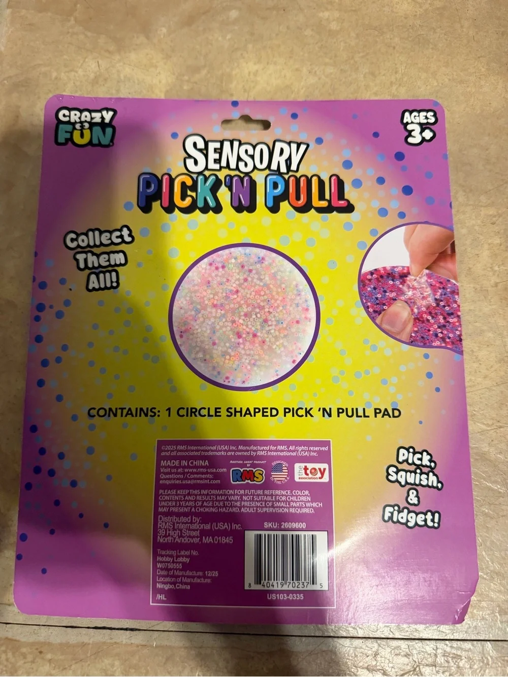 Squeeze circle shaped