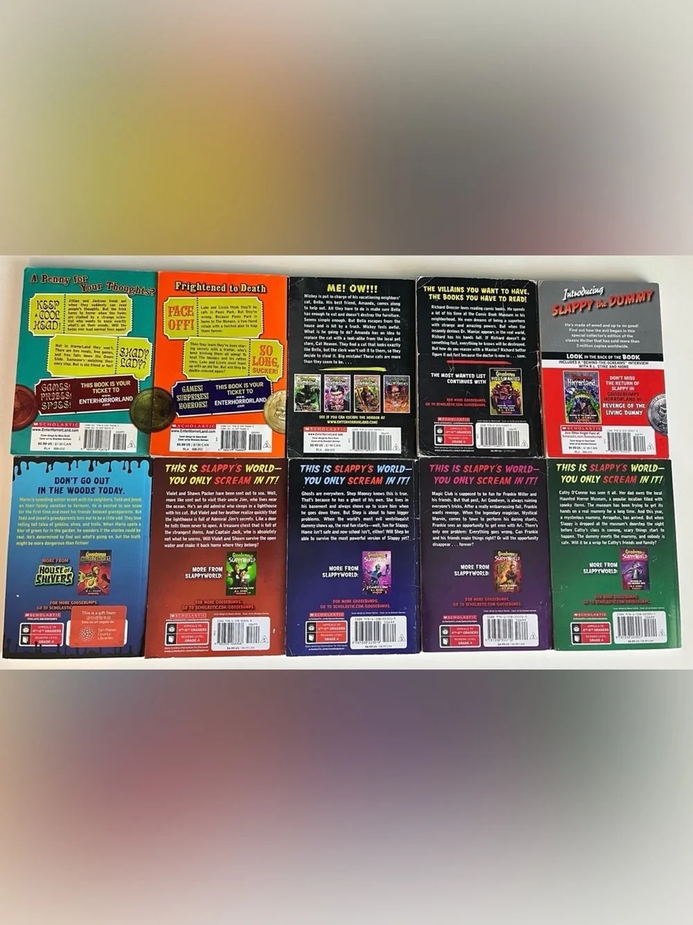Scholastic 10 books