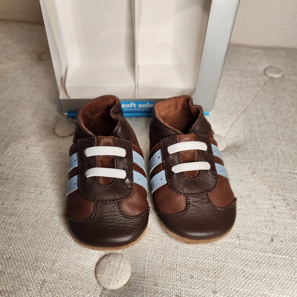 Bobux months brown