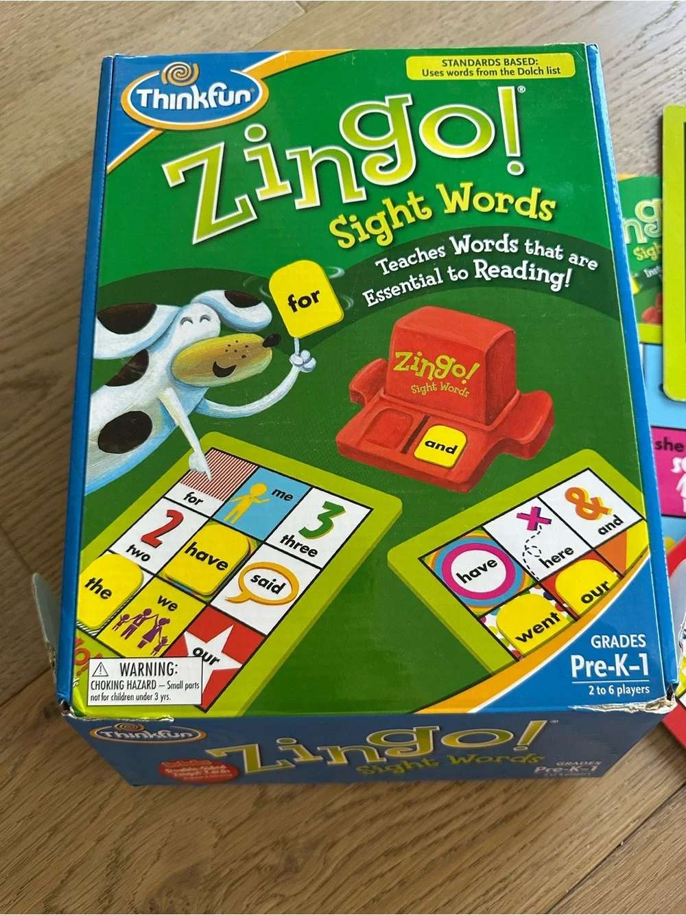 Thinkfun zingo sight