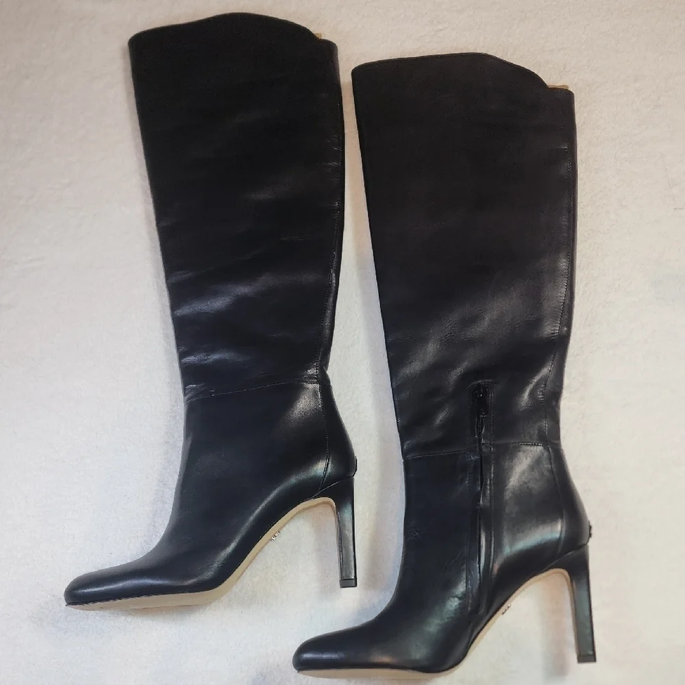 Sam Edelman Black Over the Knee Boots