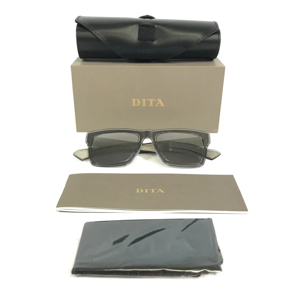 DITA Sunglasses INSIDER TWO DRX-2090-C-T-GRY-52 Gray Frames w/ Grey Silver Flash