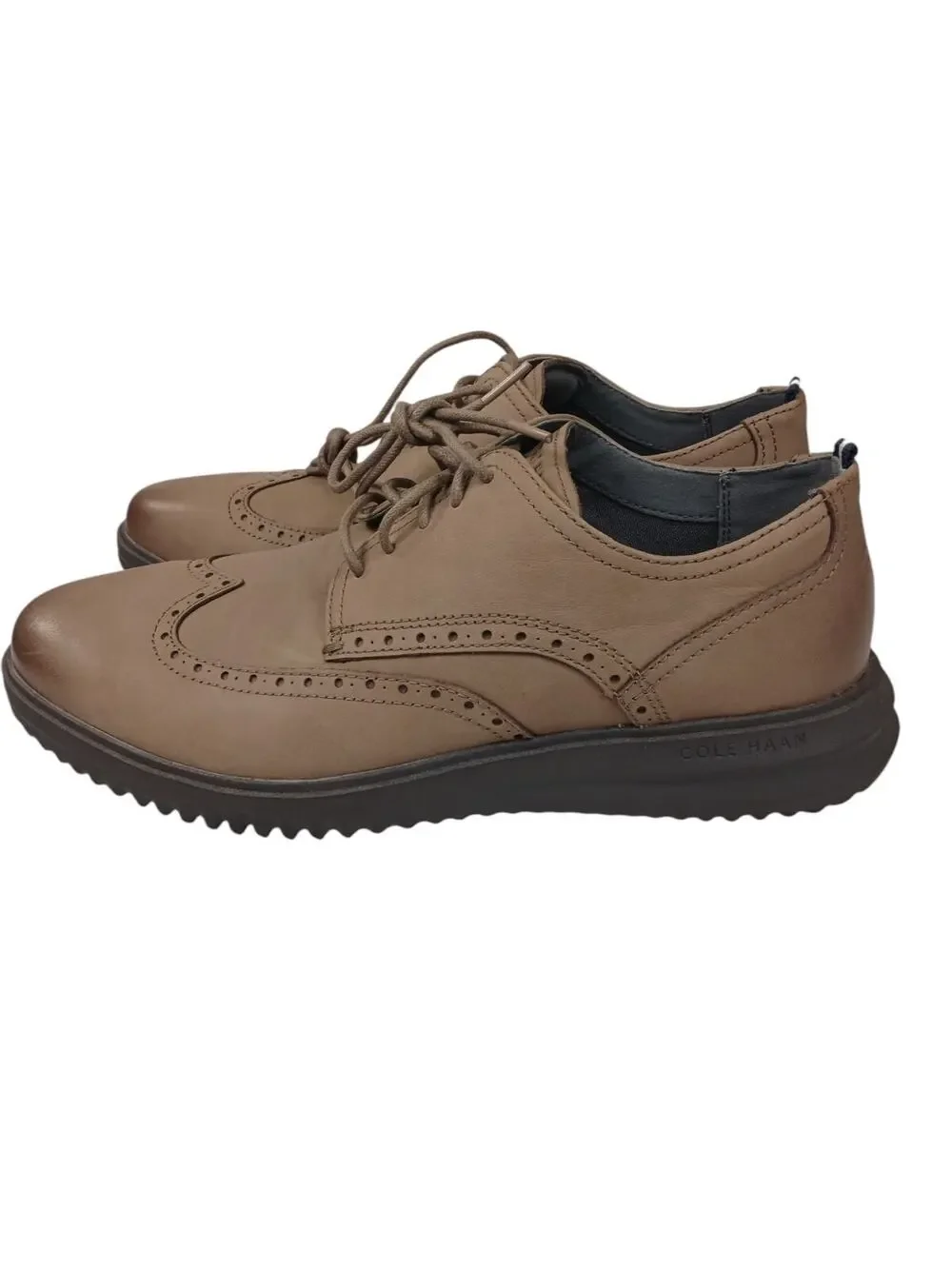 Cole Haan Grand Wing Tip Oxford Dress Shoes C38915 Men's Size 12 M New!