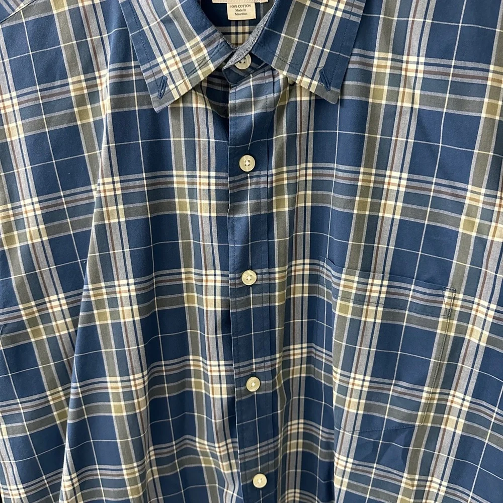 J. Crew size down shirt