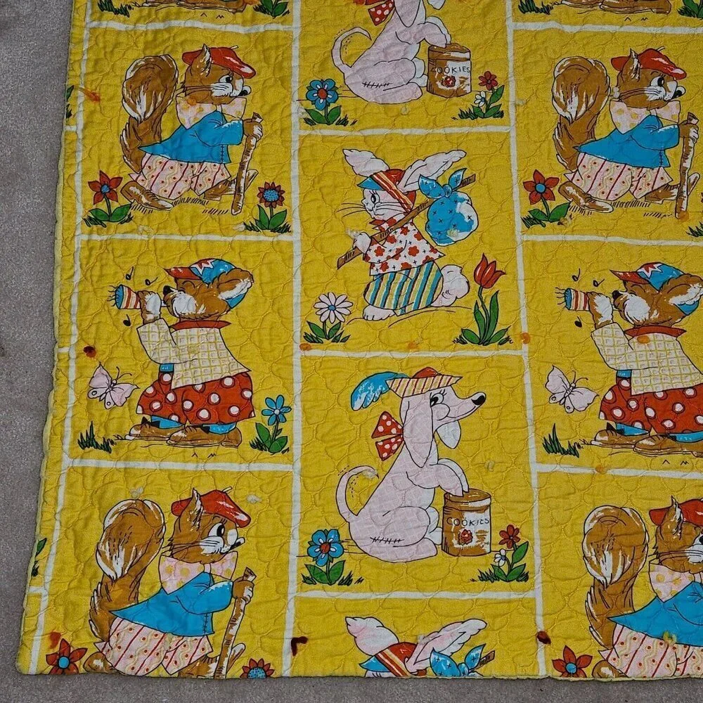 Handmade blanket measures